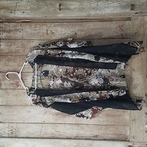 Women's sheer kimono